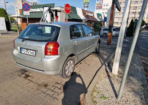 Toyota Corolla cena 9000 przebieg: 250500, rok produkcji 2006 z Poznań małe 232